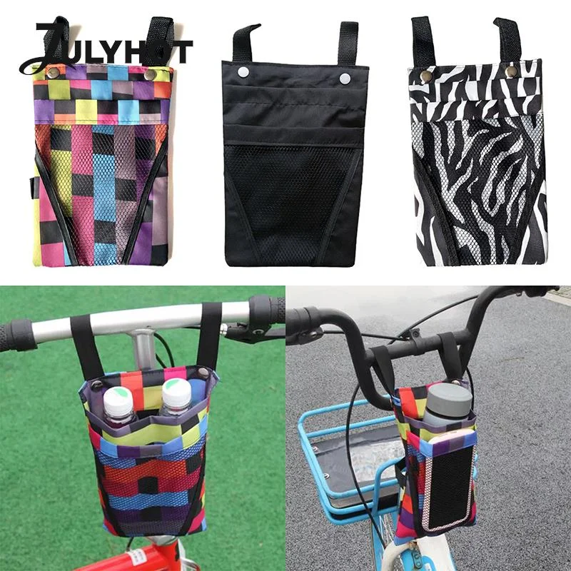 1PC Waterproof Cycling Front Storage Bicycle Bag Mobile Phone Holder Bike Basket Electric Vehicle Parts 2023