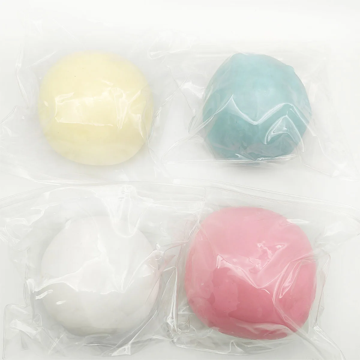 10 cm Mochi Taba Squshy Extra großer Riesenflüssigkeitskäseball, langsamer Rückprall, Stressball für Erwachsene, Stressabbau, Kinder, Festival, Paty-Geschenk