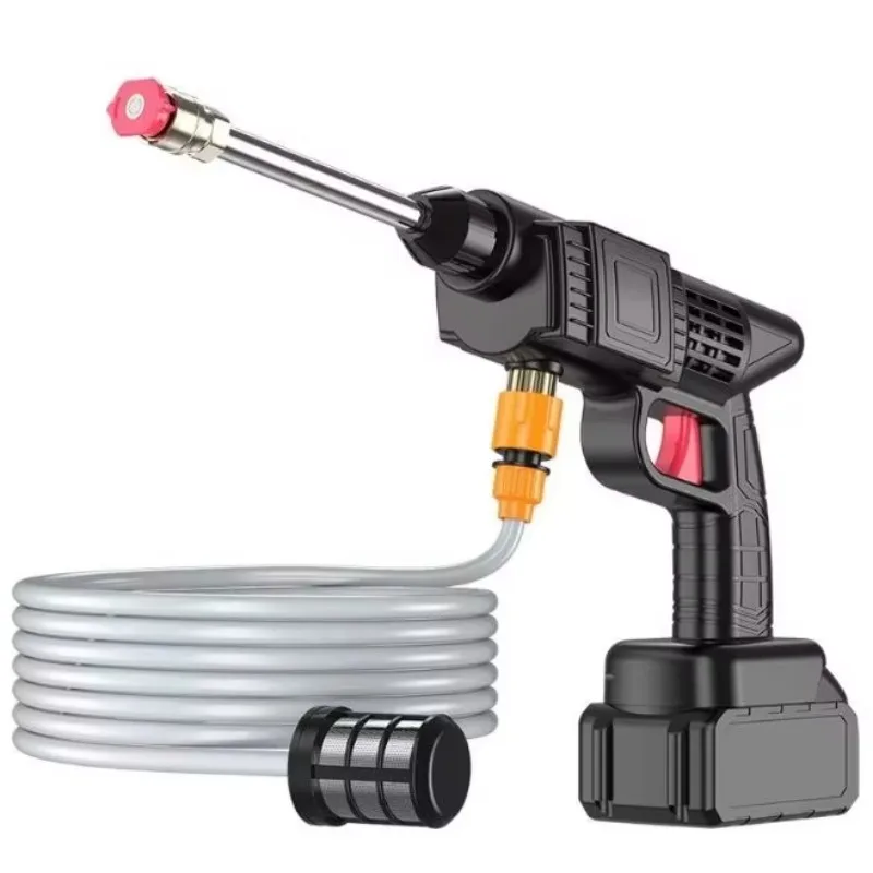

Cordless Pressure Washer, 300PSI Portable Cordless Power Washer 3900mAh Battery Powered Pressure Washer