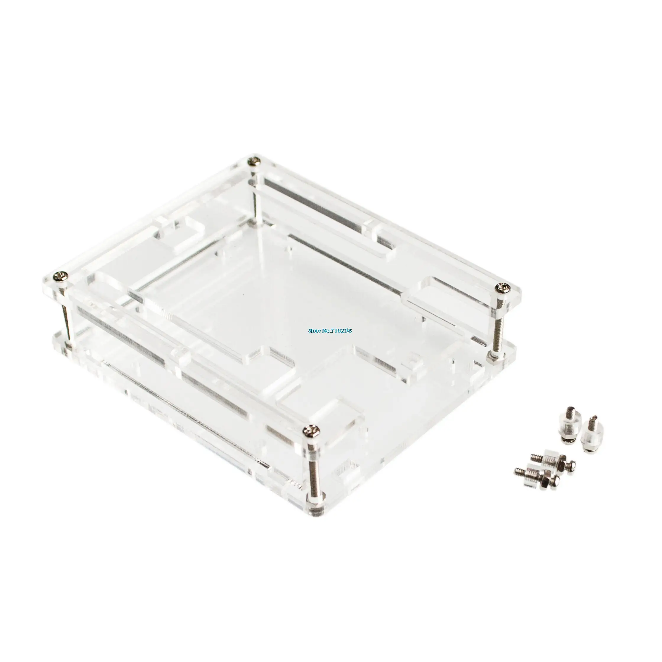 Uno R3 Case Enclosure Transparent Acrylic Box Clear Cover Compatible for Arduino UNO R3 Case