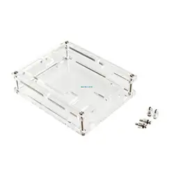 Uno R3 caja de acrílico transparente, carcasa Compatible con Arduino UNO R3