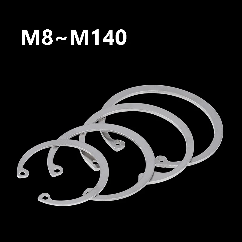 M8 M9 M10 M11 M12 M13 M14 M15 M16 M17 M18 M19 M20 M22 M24 M25 M26 M28~M140 C Type Internal Circlip Retaining Rings Flat Washers
