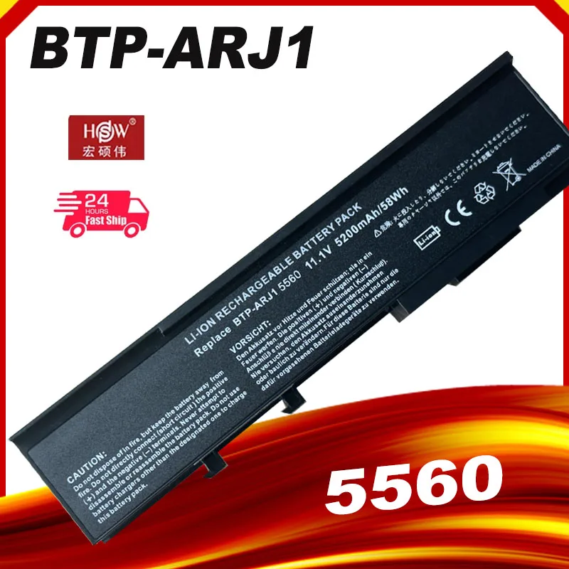 BTP-AMJ1 BTP-ANJ1 BTP-AOJ1 BTP-APJ1 BTP-AQJ1 Laptop battery for Acer Aspire 2420 2920 2920Z 3620 3620A 3640 3670 5540 5550 5590