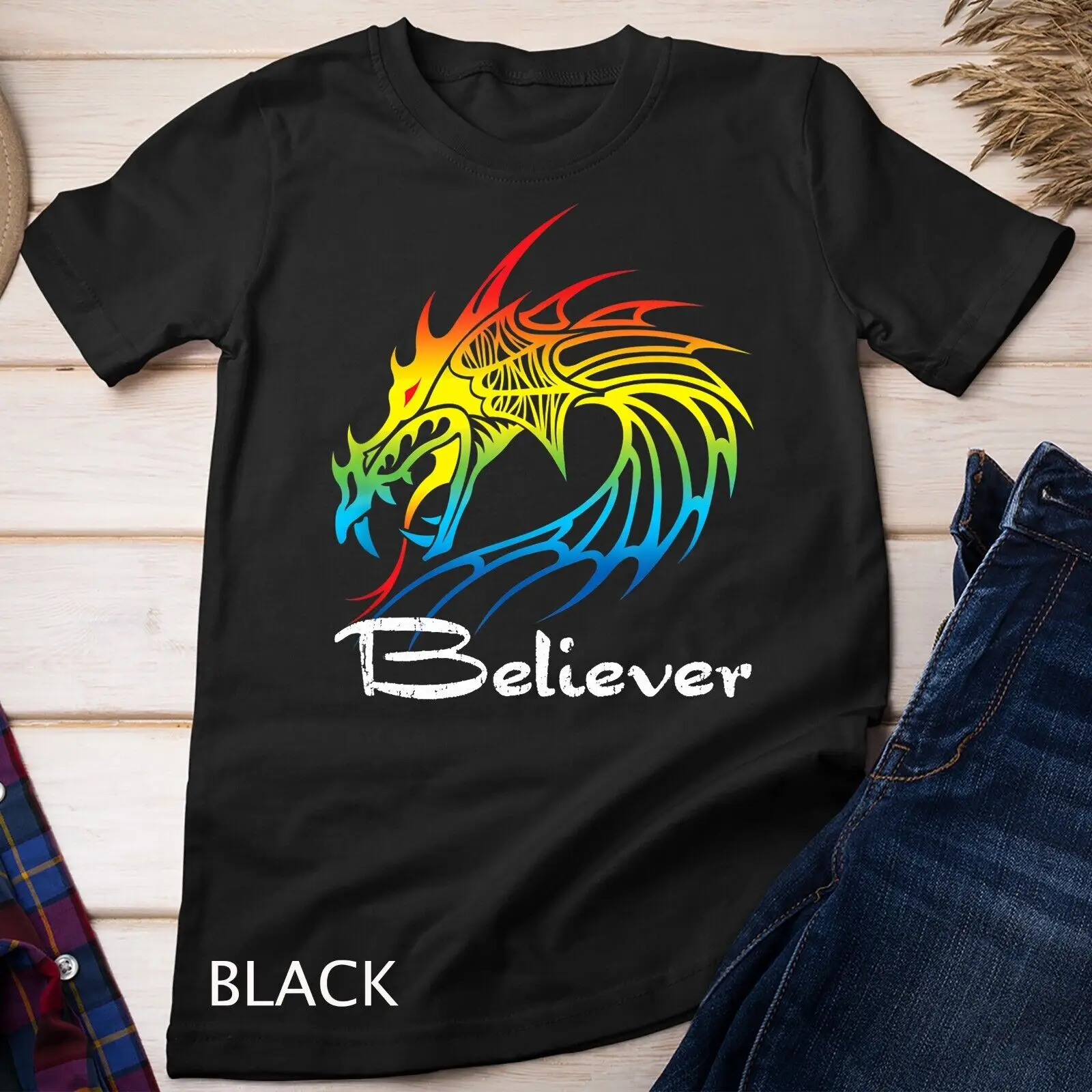 Dragon Believer - Imagine This Gift For Dragon Fans T-Shirt Unisex T-shirt