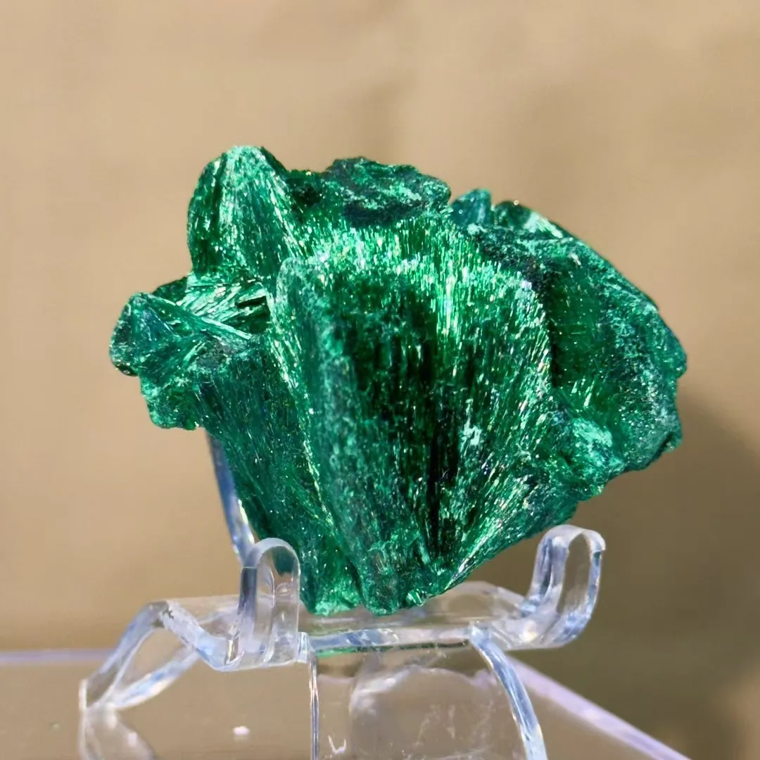 New SUPPLY RARE Natural Spiculate Malachite Mineral Rock Specimens Top-Grade Energy Gemstones Collection Eye Stones Shows 2025