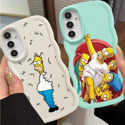 The S-simpsons Cute Case for Samsung Galaxy A11 A12 A13 A14 A15 A16 A21s A36 A26 A34 A33 A35 Soft Phone Cover