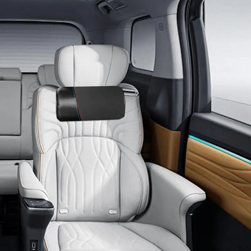 

Travel Neck Pillow For Car Auto Black Safety Pillow Ergonomic Neck Support Pillow Headrest Travel Pillow Breathable Comfort For