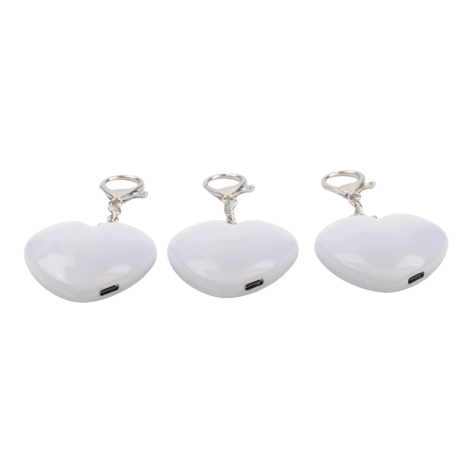 Heart Bag Lamp Touch Sensor Light Touch-activated Quick Tap Operation Replaceable Battery Compact Lightweight For Bags