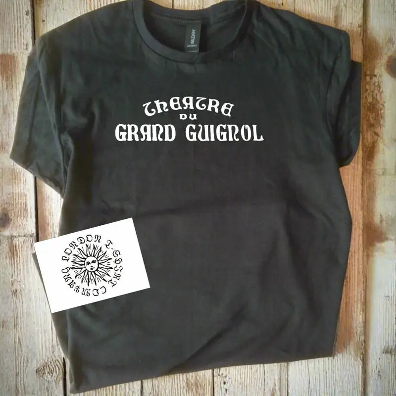 

Theatre du Grand Guignol T Shirt Retro Paris Horror Theatre Souvenir S XXL
