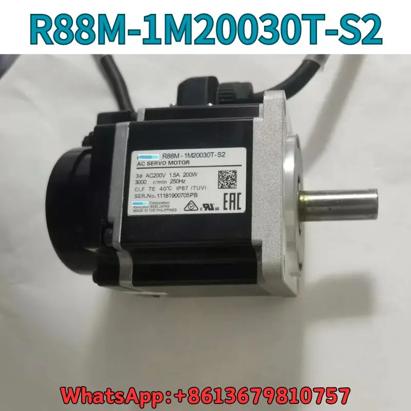 Used Servo motor R88M-1M20030T-S2 test OK Fast Shipping