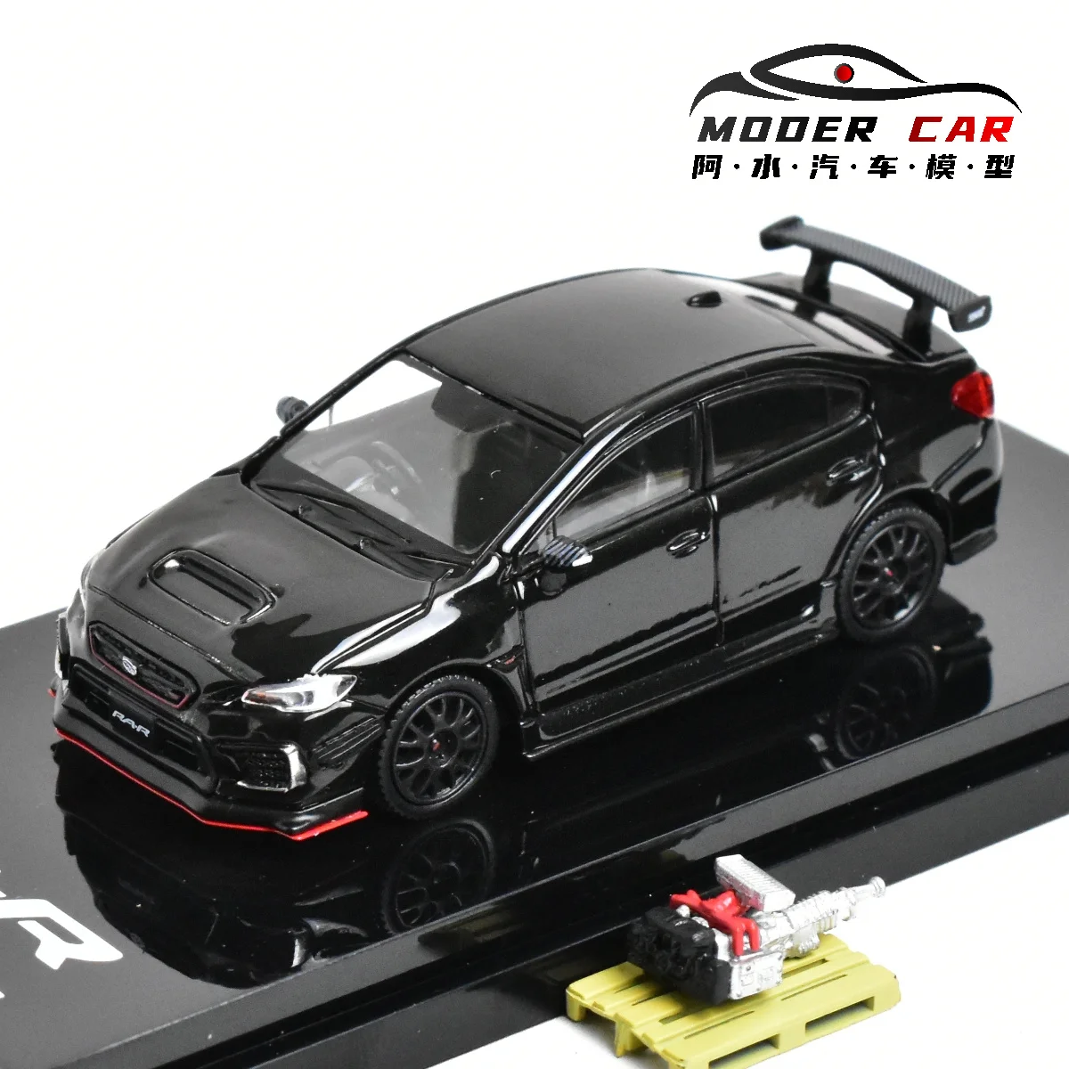 Hobby Japan HJ 1:64 WRX STI RA-R Diecast Model Car