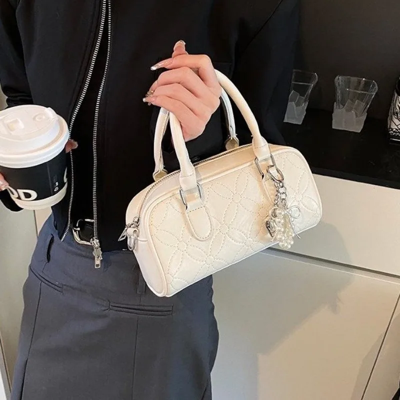 

Graceful Buckled Diaper Bag Handbag Tote Amusement Park Versatile Exquisite Chic Sleek Effortless Elegant Functional