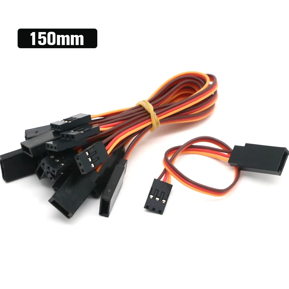 50 Stks/partij 100Mm/150Mm/200Mm/300Mm/500Mm/1000Mm Servo verlengkabel Aderige Kabel Vrouw Naar Man Voor Jr Futaba Rc Servo Speelgoed Model