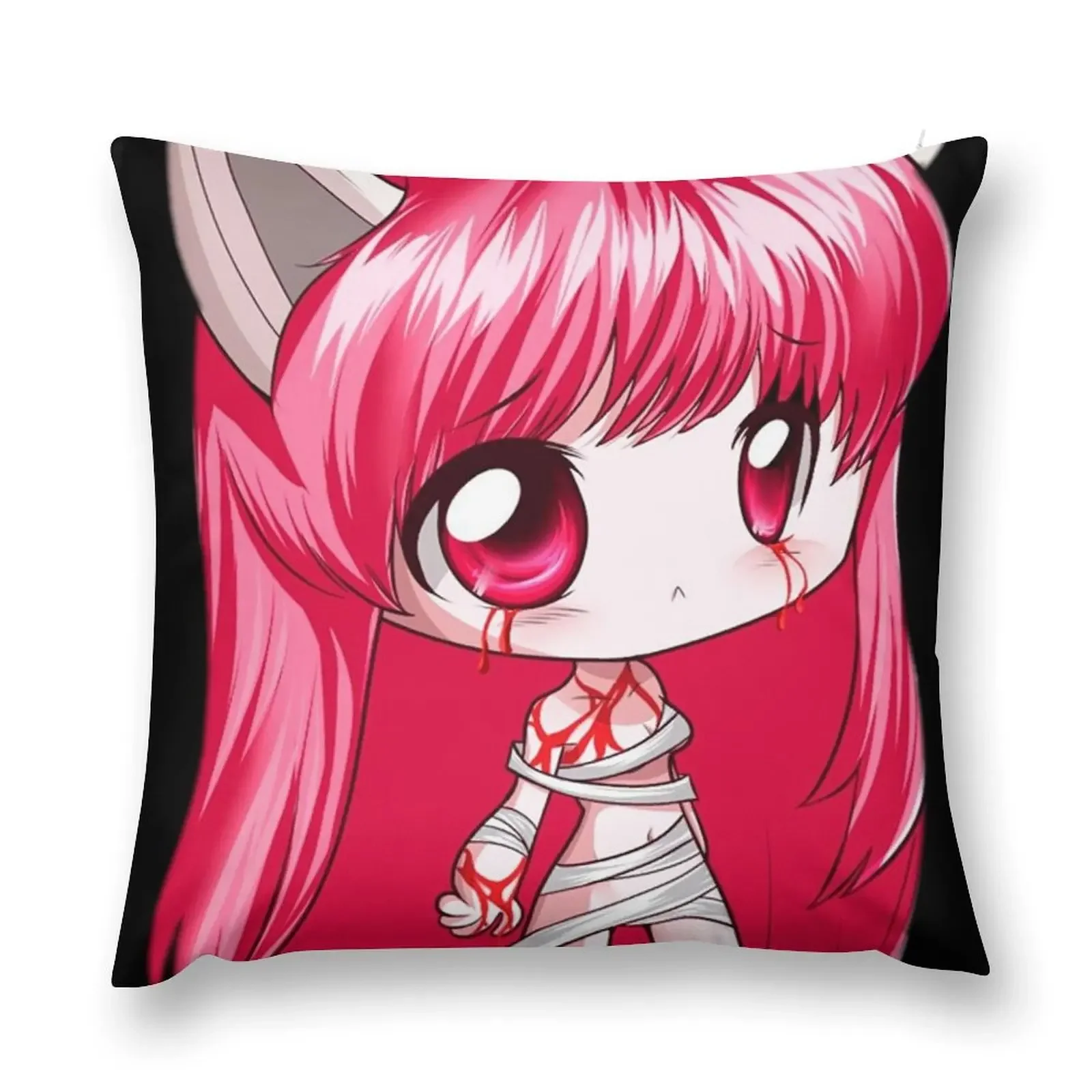 Lucy -Elfen Lied Throw Pillow covers for pillows New year Decorative Pillow Covers For Sofa pillow