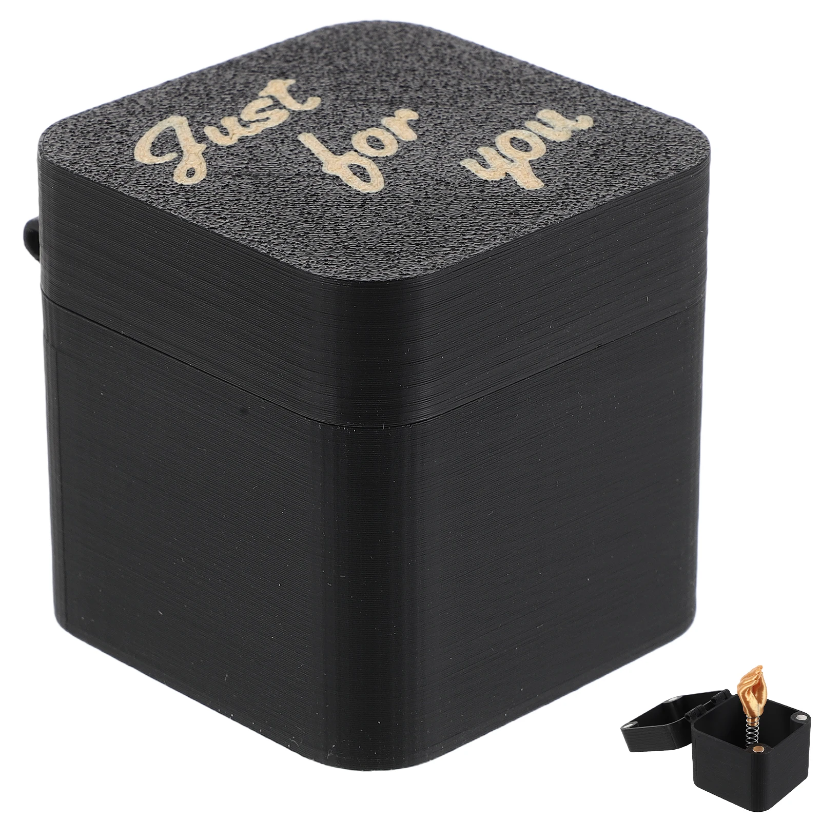 กล่องของขวัญแกล้งคนพร้อมเซอร์ไพรส์ป๊อปอัพสีแดง สำหรับผู้ใหญ่ ของเล่นตลก ของขวัญวันวาเลนไทน์ วันเกิด วันคริสต์มาส สำหรับสำนักงาน