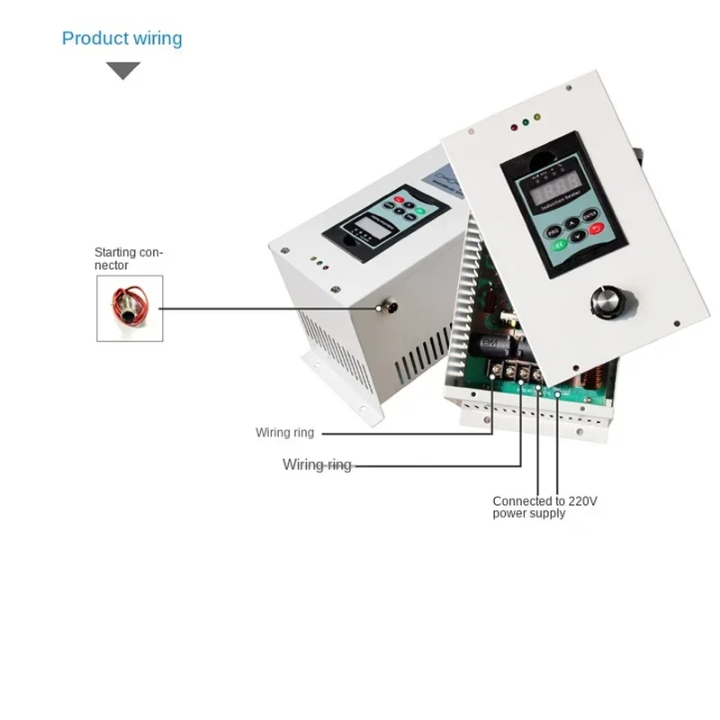 1PC Electromagnetic Heating Controller Single-phase Industrial Electromagnetic Heating Controller 2.5kW 3kW