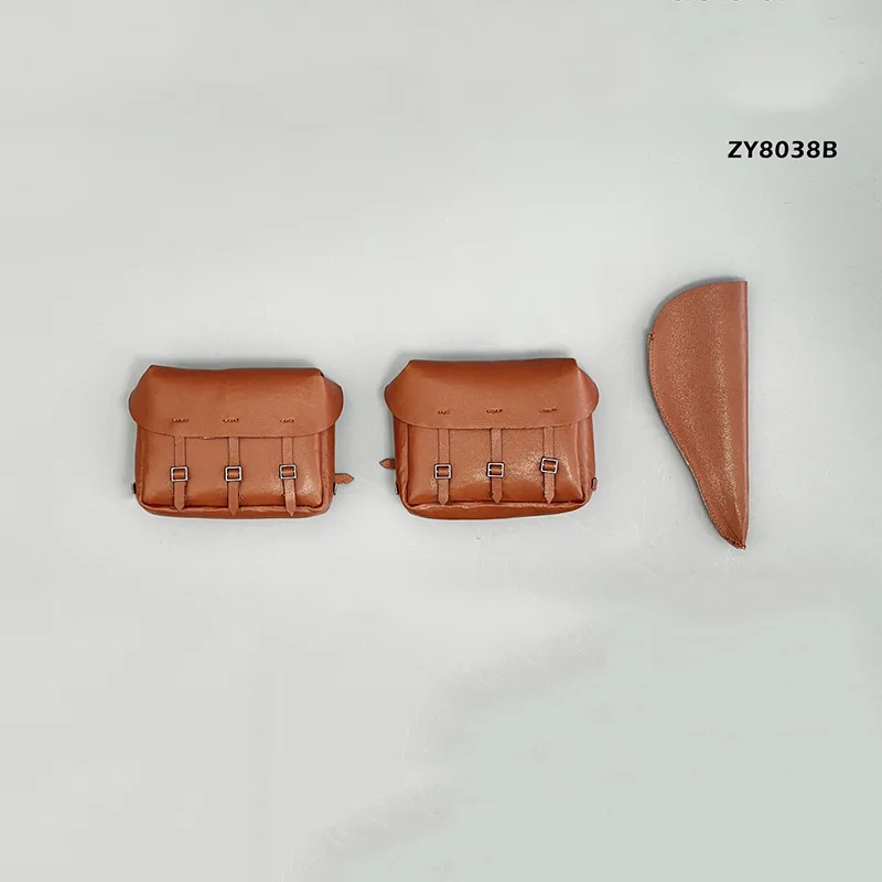 

ZY8038B 1/6 Solider Figure Scene Accessories Army World War II Captain Motorcycle Shoulder Bag Model for 12 inches Action Figure
