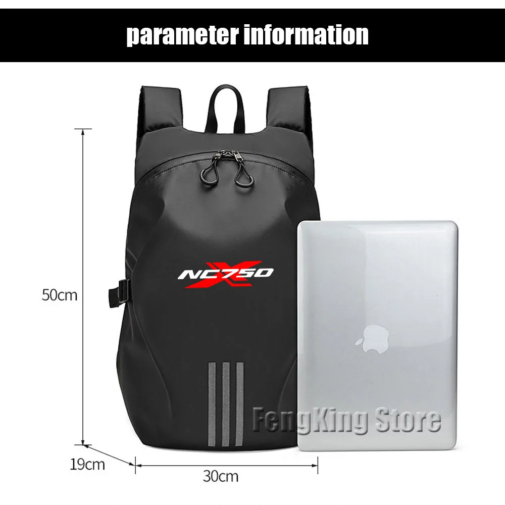 Knight backpack motorcycle helmet bag travel equipment waterproof and large capacity  For Honda NC750X NC750