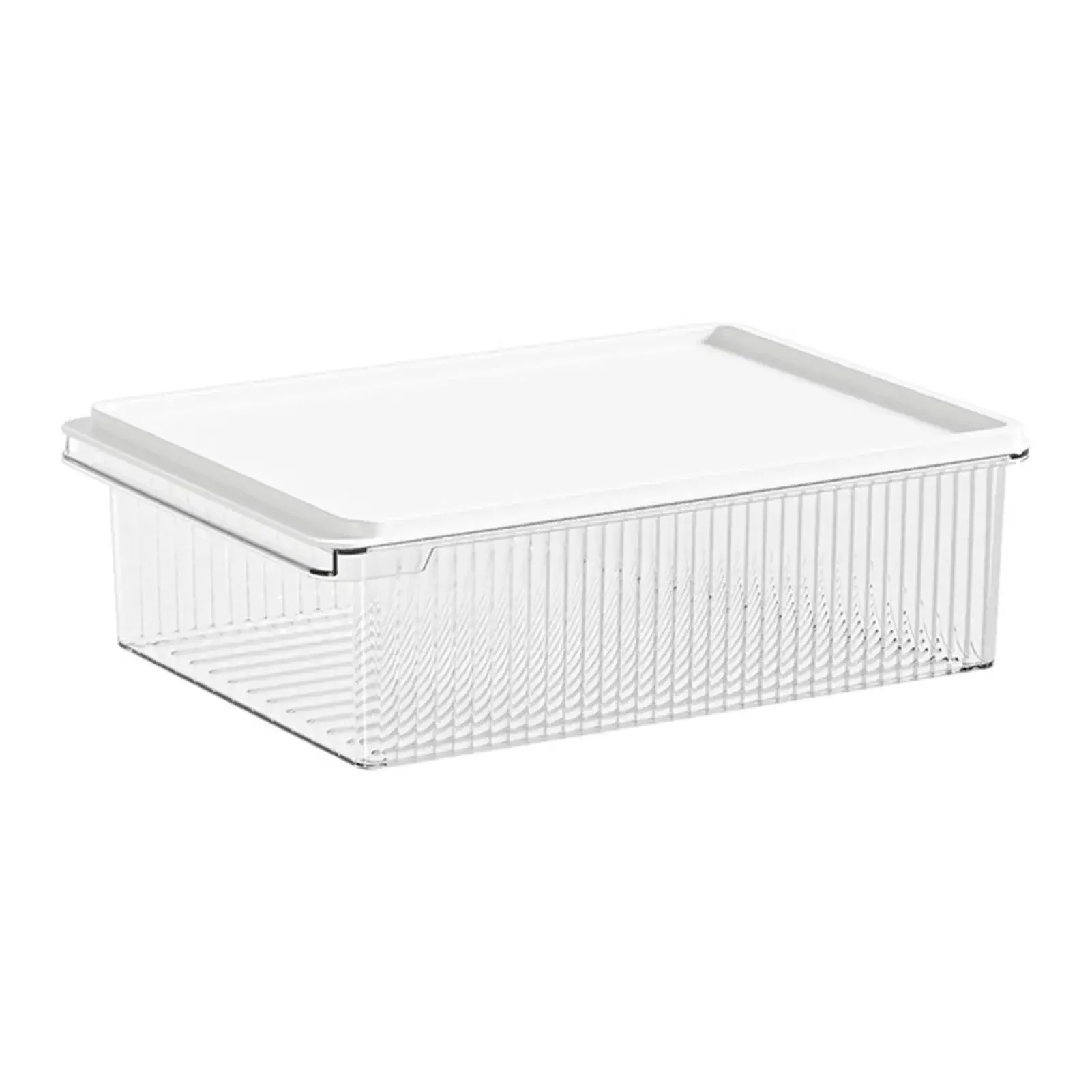 

Пластиковый ящик для хранения продуктов емкостью 4 л с крышкой, органайзер-холодильник для хранения свежести и сохранения мяса