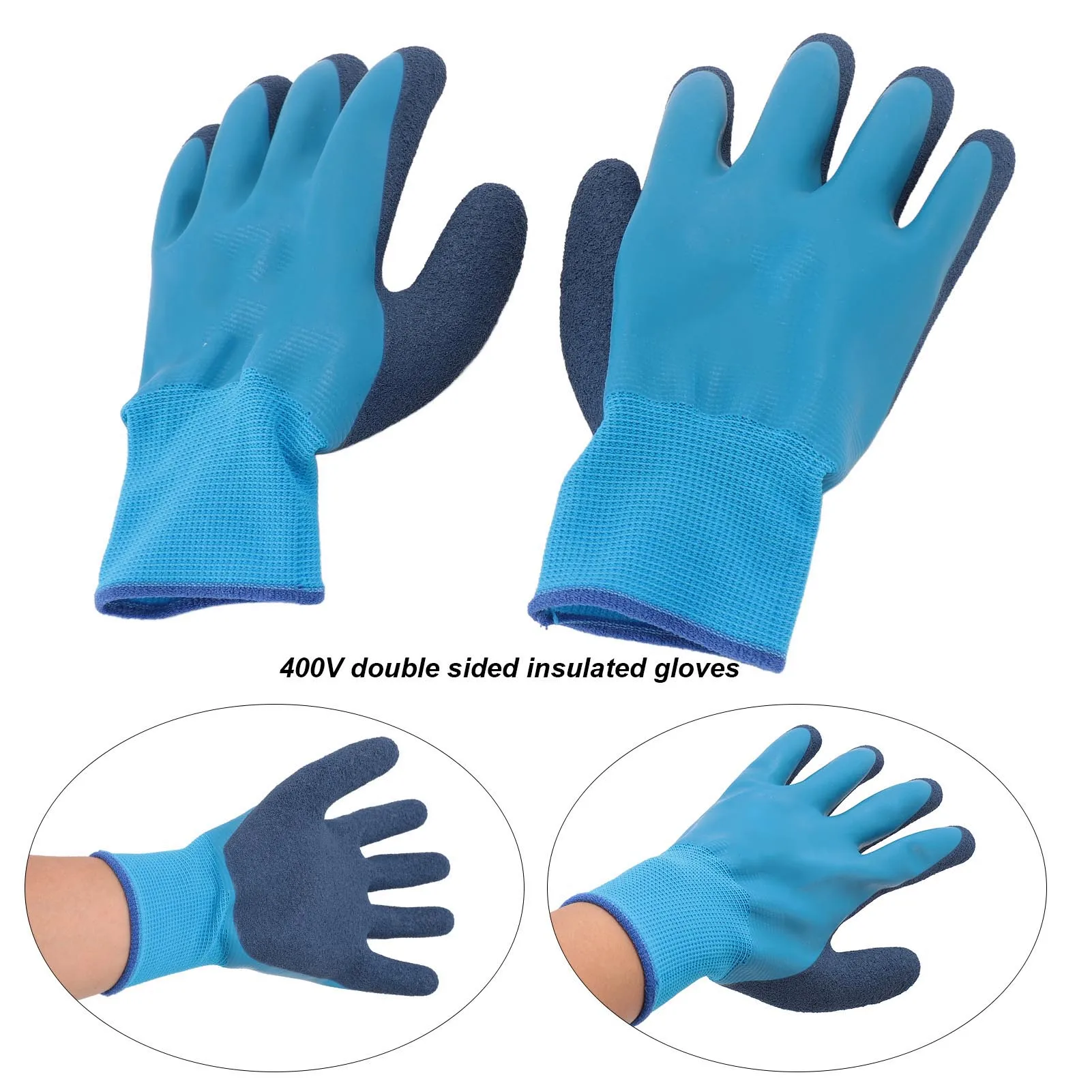 Lineman Electrical Insulated Gloves Flame Proof Comfortable Wear Anti Slip Electrician Insulated Gloves for Civil Construction
