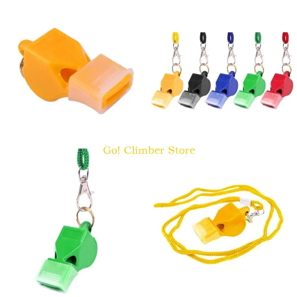 

Q84C -рефери -тренеры Свист пластиковый спортивный свист для футбола, футбола, баскетбол