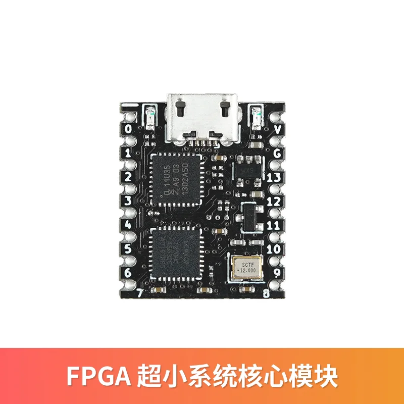 Ultra Small FPGA System Board Lattice MXO2-1200 Core Learning Board Stamp Hole Module