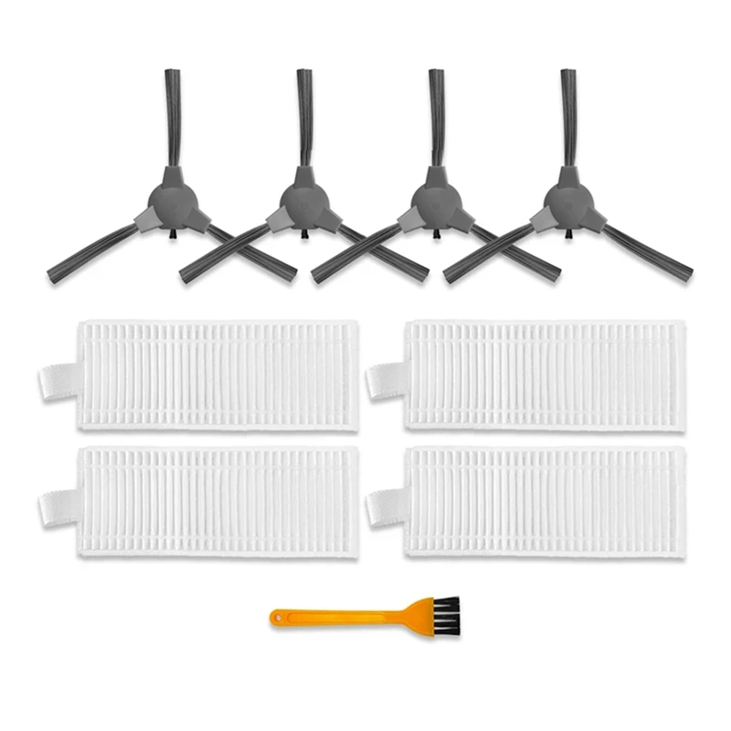 Hepa Filter And Side Brush For LIECTROUX V3S PRO Robot Vacuum Cleaner Parts