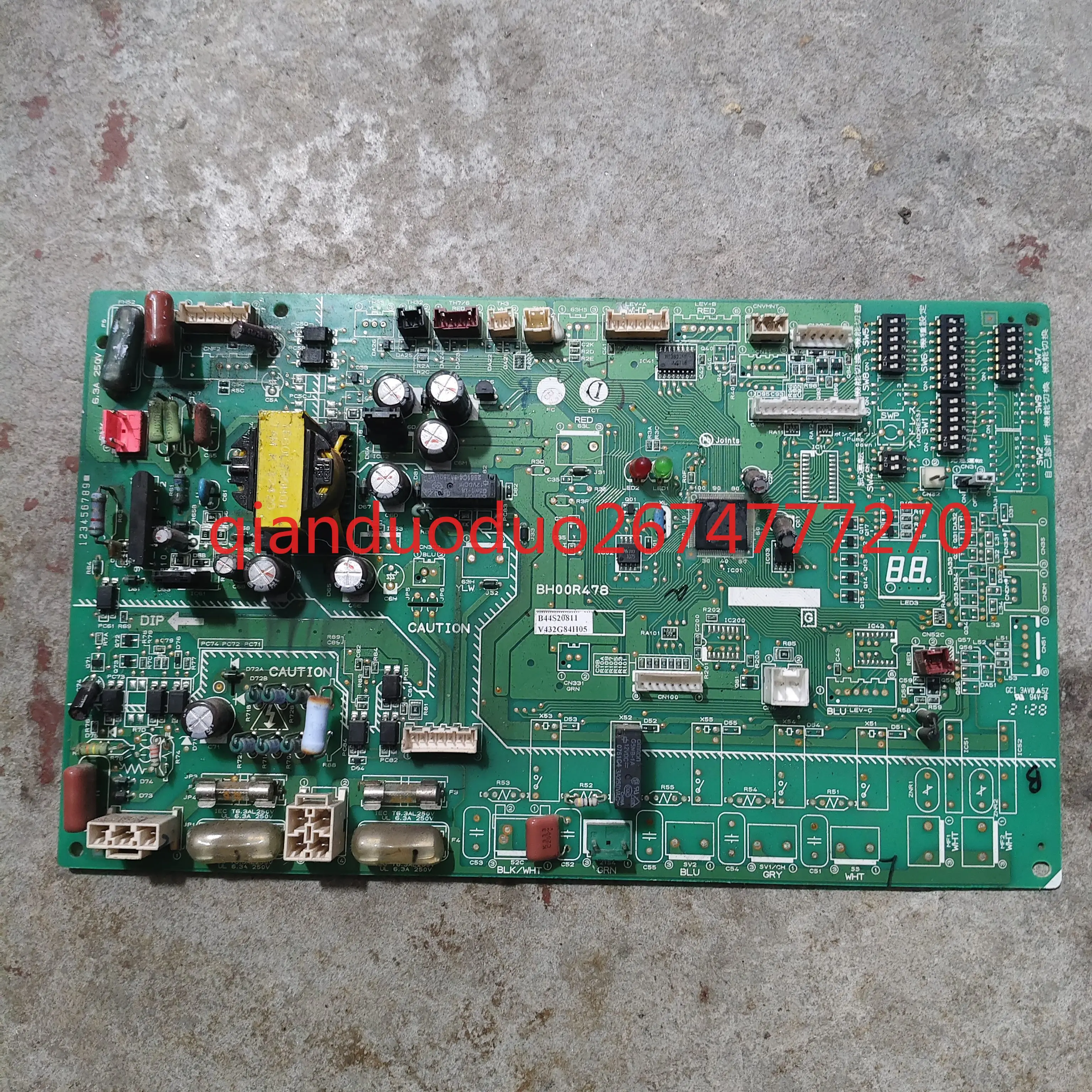 

Suitable for Mitsubishi Electric inverter air conditioner main board BH00R478 original disassembly parts