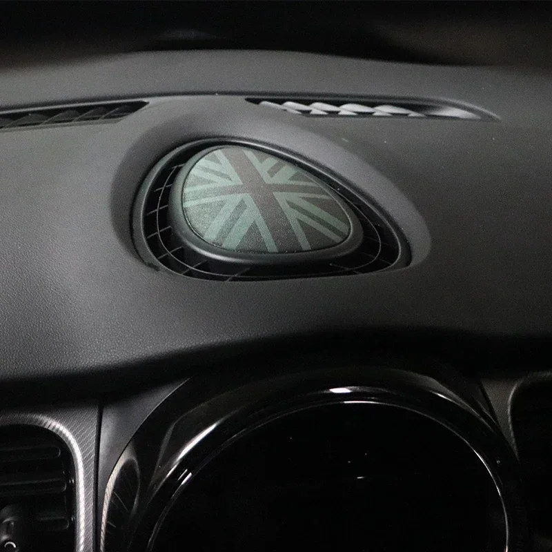 Central Air Outlet Leather Dedicated Cover Sticker For Mini  cooper one For F54 Clubman F55 Hardtop F56 Hatchback