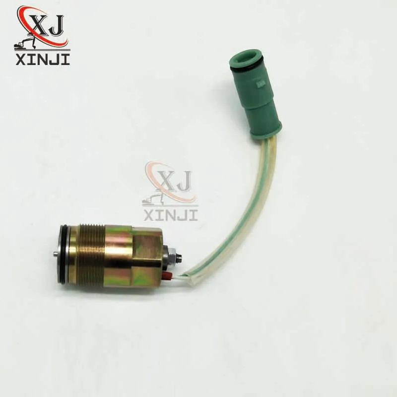 Excavator Hydraulic Pump Solenoid Valve SK200-1 SK200-6 For Kobelco  K3V112   2436R884F1 MC609-7421120