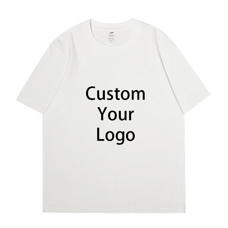 High Quality Cotton Custom T Shirt Make Your Design Logo Text Men Women Print Original Design Gifts T shirt Student team uniform