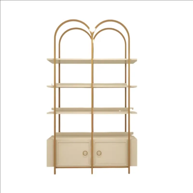 Wholesale Price Products Shelf Hair Salon Spa Nail Art Furniture Display Cabinet Shelf Boutique Nail Polish Display Wall