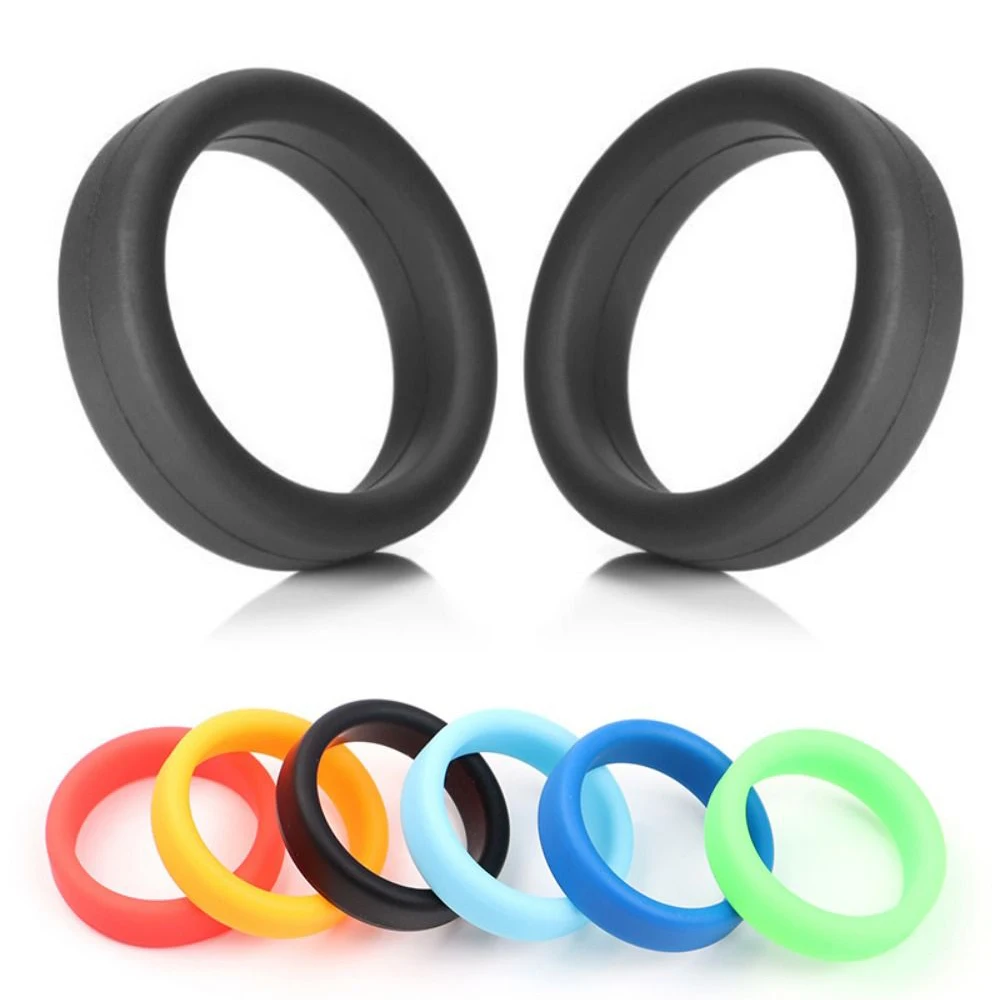Aro de goma para rueda de equipaje, aro elástico Flexible de silicona de 35 mm de diámetro, 1 unidad