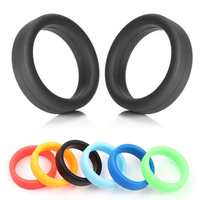1Pc Rubber Ring Diameter 35 mm Silicone Wheel Hoops Flexible Stretchable Elastic Luggage Wheel Ring Luggage Wheel Protecter