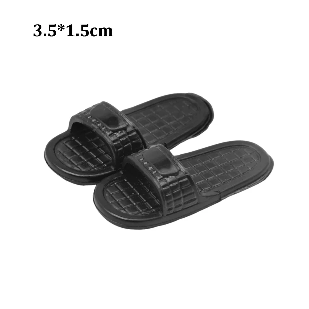1Pair New Fashion 1/6 Doll Shoes Plastic Multistyles Shoes Clothes Accessories Doll Casual Wear Shoes Fit Foot Length 2cm Dolls