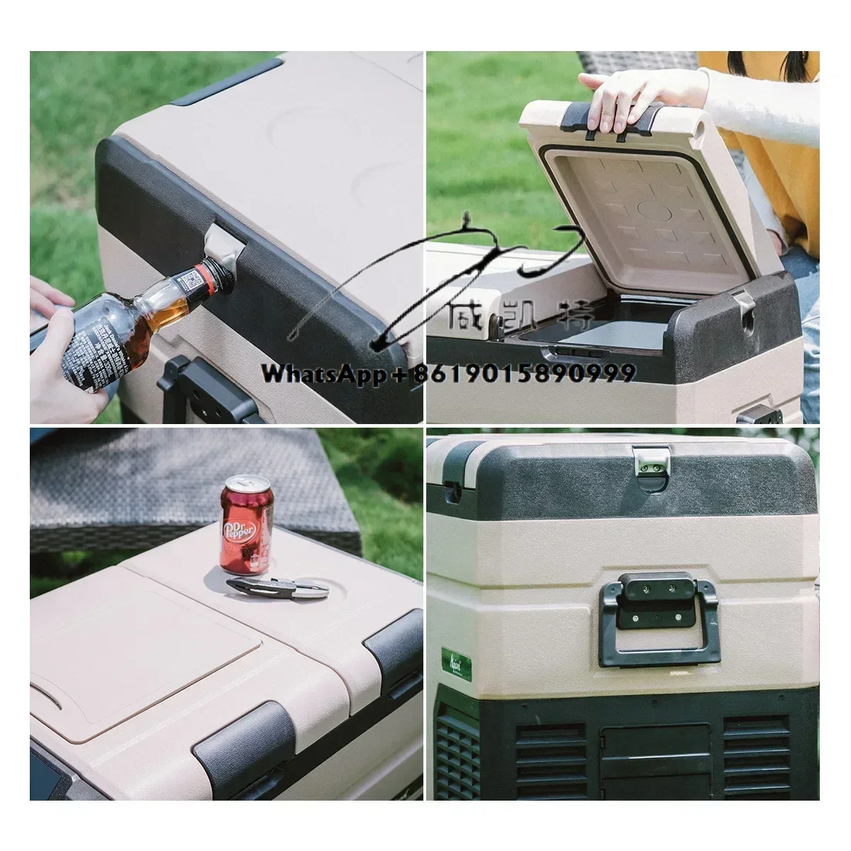 TA35/45/55, Camping Mini Car Refrigerator, Outdoor Camping/Car/Home, Solar Cell Refrigerator