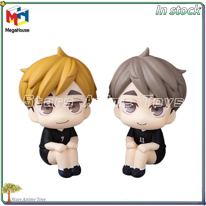 

MegaHouse Look Up Haikyuu!! Miya Atsumu/Miya Osamu Team Uniform Аниме Фигурки Игрушки Украшения