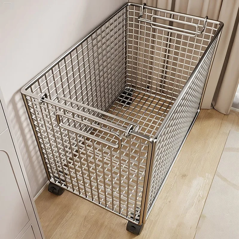 Removable large-capacity storage box, household basket, bathroom dirty clothes storage basket, dirty clothes
