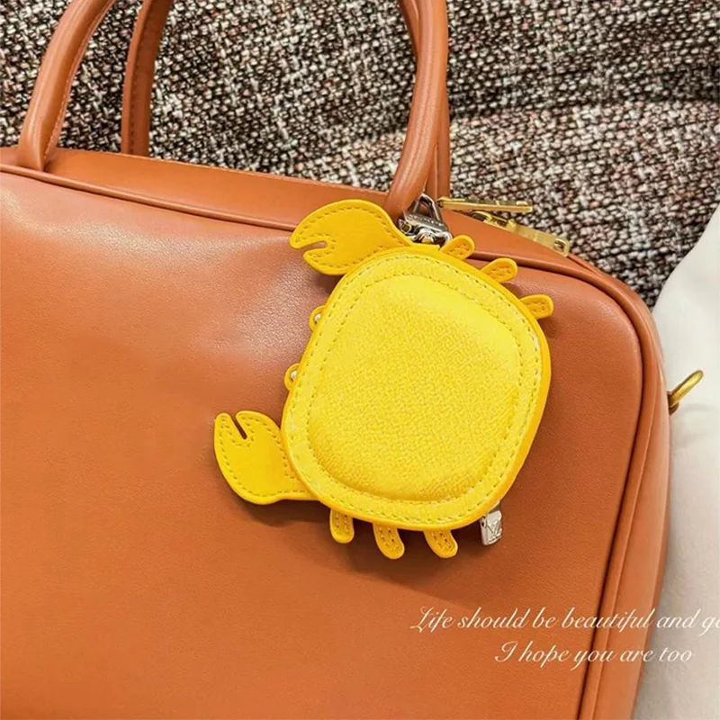 Small Crab Coin Purse New Design Bag Pendant Fit Earphone Multicolor Bag Keychain Lipstick Bag Valentine's Day Gifts For Couples