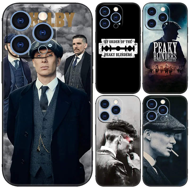 P-Peaky B-Blinders Phone Case For Samsung Galaxy M15 M55 M14 M54 F55 C55 F34 M53 M34 M33 M52 M51 M12 M13 M23 Note 10 20 Ultra 5G