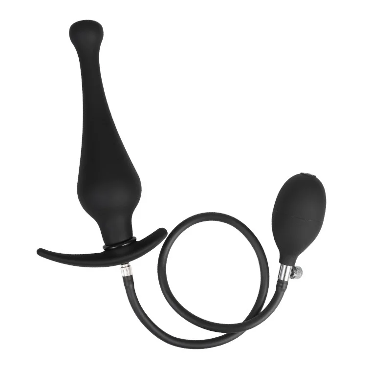 Anal Plug Inflatable Mouth Gag Huge Butt Plug Vagina Anus Expansion Prostate  Massage Ass Dilator Anal Sex Toys For Men Women