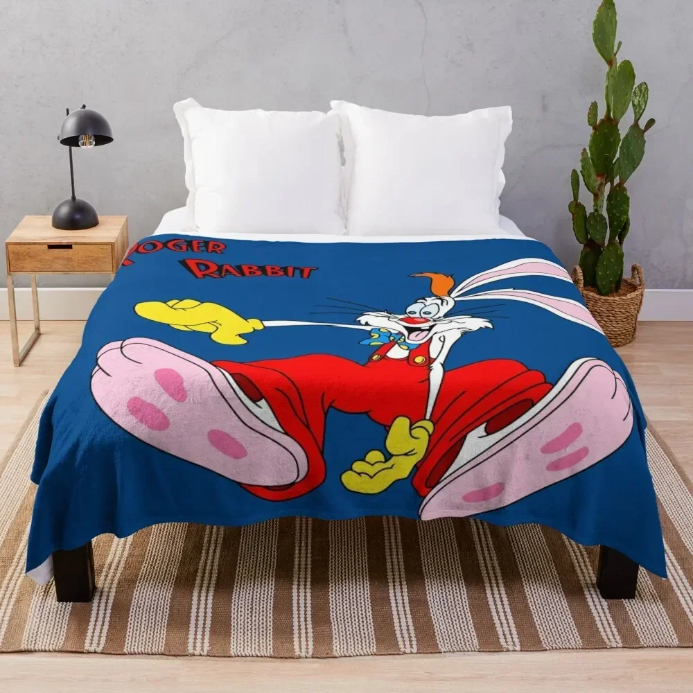 Roger Rabbit I Throw Blanket Soft Big decorative Blankets