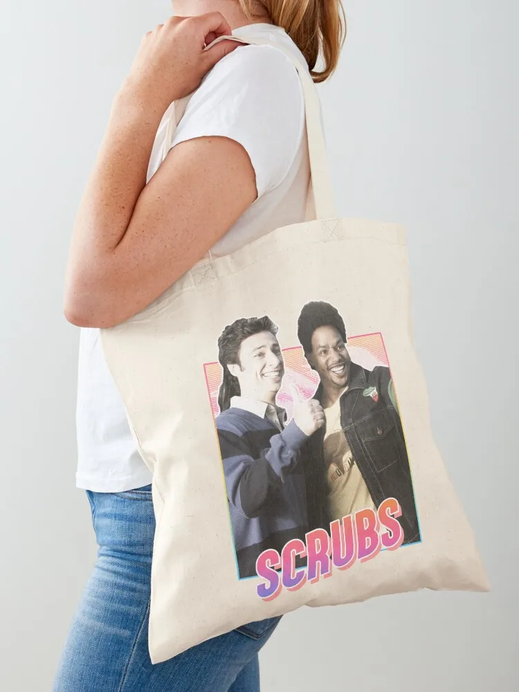 Scrubs Friendship - 80s design Tote Bag tote bags cloth bags Canvas Canvas Tote Bag