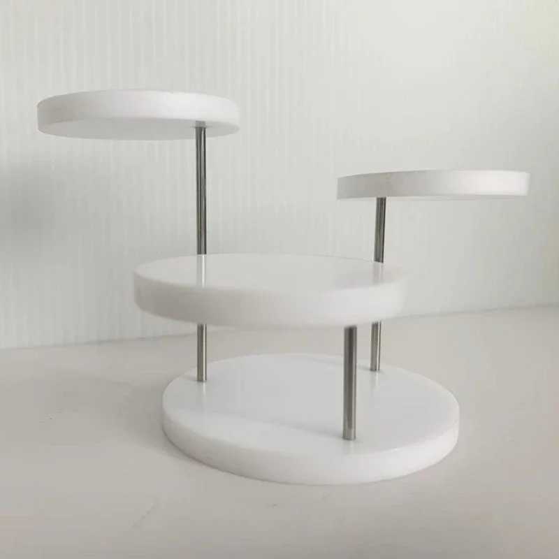 3 Layers Selling Fashion Temperament High-grade Sense of Acrylic Jewelry Display Stand/Multi-layer Round Cake and Dessert Rack
