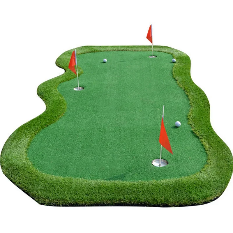 

Brand 100*300cm Custom Outdoor Large Putting Mat Golf Training Aids Mini Golf Putting Green GL006