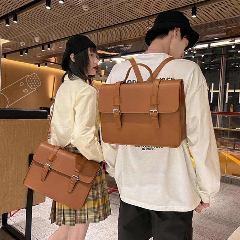 Japanese Style Large Handbags School Bags For Teenage Girls Tote Shoulder Bag JK Crossbody Bag