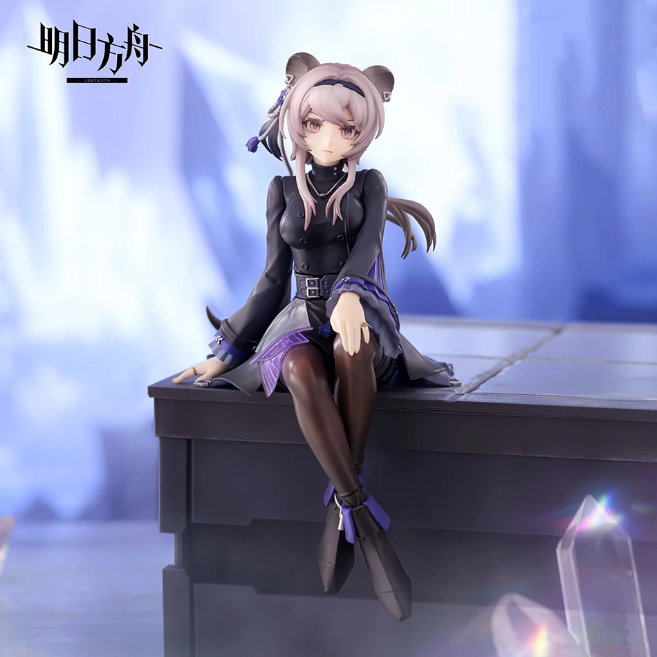 Figura de Anime Arknights Lin, figura de tapón de fideos, modelo de figura de acción de PVC, colección bonita, decoración de escritorio, juguetes Figuart, regalos