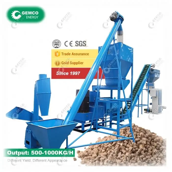 Fully Automatic Small Poultry Cattle Animal Pig Feed Pellet Making Machine for Manufacturing Chicken,Broiler,Alfalfa Grass