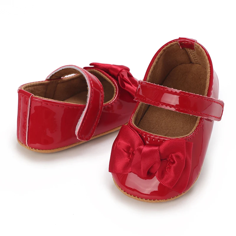 Baby Shoes Autumn New Comfortable And Cute Bow Princess Style Girl Baby Walking Shoes