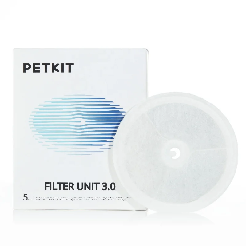 PETKIT EVERSWEET Pet Drinking Fountain Replacement Filter V3.0 with Extra Activated Carbon and Ion Exchange Resin Added Pets